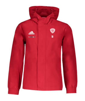 adidas Entrada 22 Allwetterjacke Kids Rot