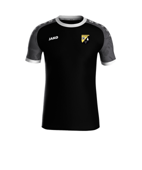 JAKO Iconic Trikot Schwarz Grau F801