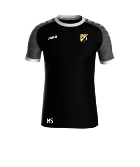 JAKO Iconic Trikot Schwarz Grau F801