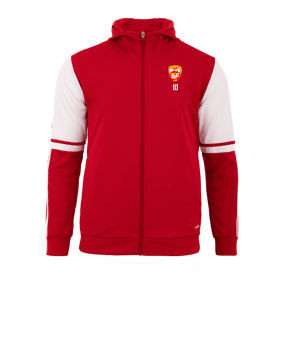 Veste à capuche adidas Squadra 25 rouge 