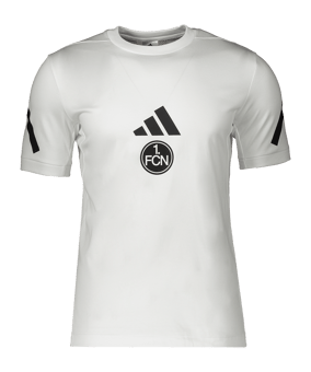 adidas 1. FC Nürnberg Travel T-Shirt Weiß - weiss