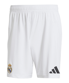 adidas Real Madrid Short Home 2024/2025 Weiss - weiss