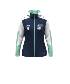 JAKO Dynamic Kapuzenjacke Damen Blau F915