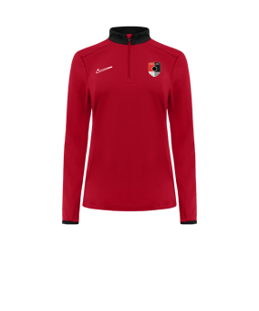 Sweat 1/4 zip femme Academy 25 Nike rouge