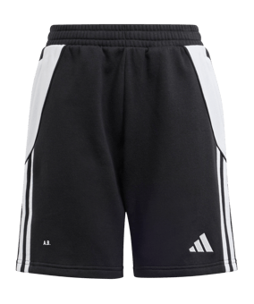 adidas Tiro 24 Short Kids Schwarz Weiss