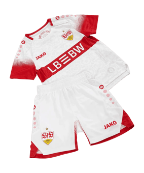 JAKO VfB Stuttgart Trikot Set Home 2026/2027 Kids Weiß F0
