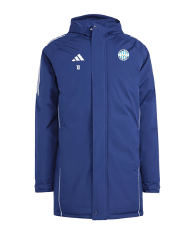 Veste à capuche adidas Tiro 24 bleu blanc 