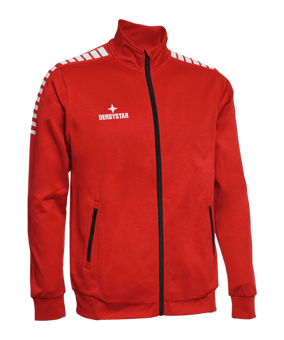 Derbystar Primo Präsentationsjacke Rot 310 - rot