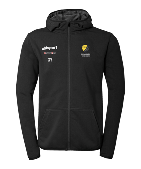 uhlsport Essential Kapuzenjacke Schwarz F01