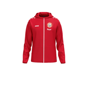 JAKO One Kapuzenjacke Kids Rot F100