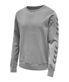Hummel Legacy Chevron Sweatshirt Grau F2006 - grau