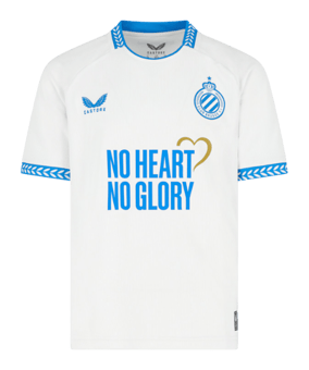 Castore FC Brügge Trikot Auswärts 2025/2026 Weiß F123 - weiss