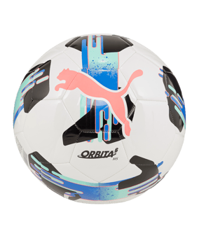 PUMA Orbita 6 MS Trainingsball Weiss F07 - weiss