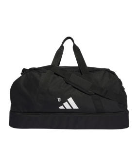 adidas Tiro League Duffel Bag Gr. L Schwarz Weiss