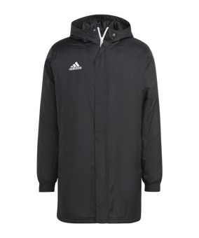 adidas Entrada 22 Stadium Jacke Schwarz - schwarz