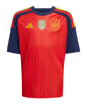 adidas RFEF Spanien Winner Trikot Home 2026 Kids Rot - rot