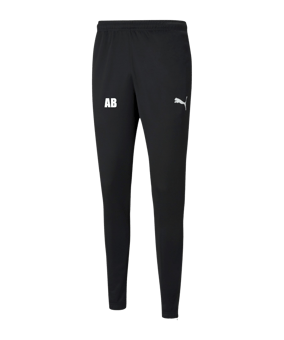 PUMA teamRISE Poly Trainingshose Schwarz F03