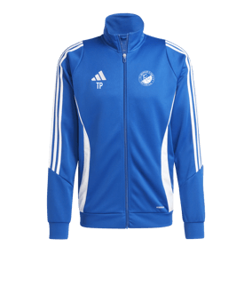 adidas Tiro 24 Trainingsjacke Blau Weiss