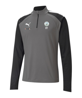 PUMA teamLIGA HalfZip Sweatshirt Grau F13