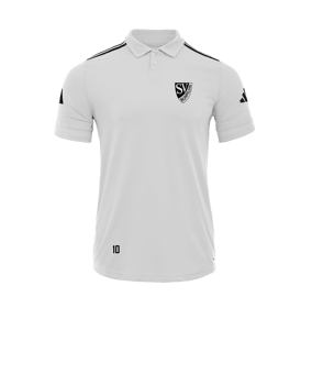 adidas Squadra 25 Polo Weiß