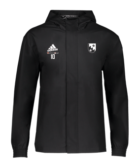 adidas Entrada 22 Allwetterjacke Kids Schwarz