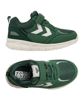Hummel X-Light Tex 2.0 Sneaker Kids Grün F6575 - gruen