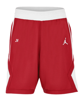 Jordan TM25 Basketball Stock Korte broek Dames Rood K657