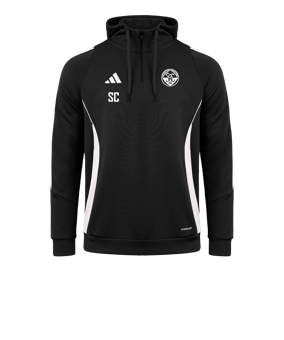 adidas Tiro 24 Hoody Schwarz Weiss 
