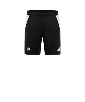 adidas Tiro 24 Trainingsshort Schwarz Weiss
