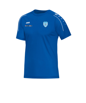 JAKO Classico T-Shirt Blau Weiss F04