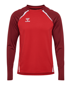 Hummel hmlLEAD 2.0 Sweatshirt Rot F3713 - rot