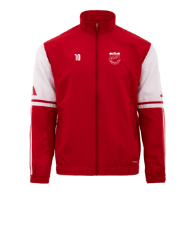 adidas Präsentationsjacke Rot