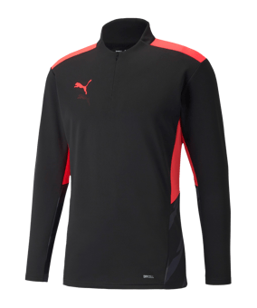 PUMA individualCUP HalfZip Sweatshirt Schwarz F43 - schwarz
