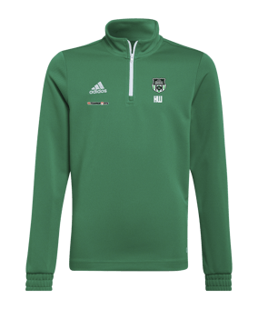 adidas Entrada 22 HalfZip Sweatshirt Kids Grün