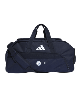 adidas Tiro League Duffel Bag Gr. M Blau Schwarz