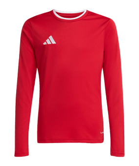 adidas Entrada 26 Trikot Langarm Kids Rot - rot