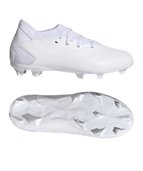 adidas Predator Accuracy.3 FG Pearlized Kids Weiss - weiss
