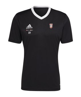 adidas Entrada 22 Trikot Schwarz Weiss