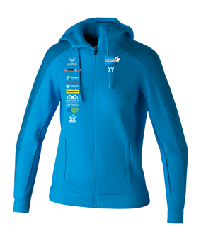 Erima EVO Star Trainingsjacke Damen Blau