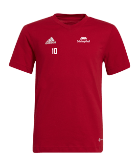 adidas Entrada 22 T-Shirt Kids Rot