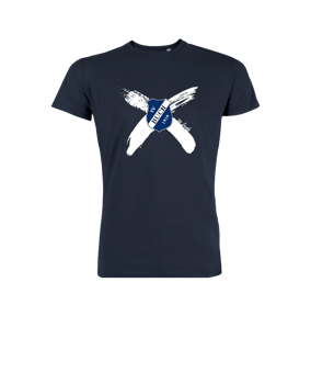 Merch Creator 2.0 T-Shirt Navy Blue | #cross