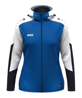 JAKO Dynamic Kapuzenjacke Damen Blau F405 - blau