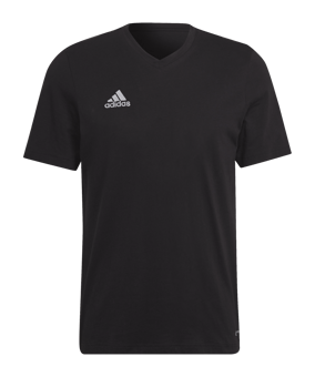 adidas Entrada 22 T-Shirt Schwarz