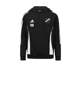 adidas Tiro 24 Hoody Schwarz Weiss