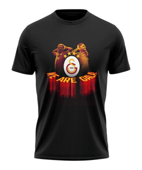 Galatasaray Istanbul We Are Gala T-Shirt Schwarz - schwarz