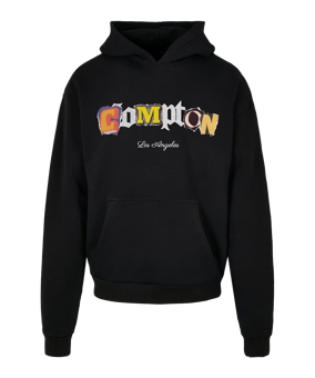 Mister Tee Compton L.A. Oversized Hoody Schwarz - schwarz