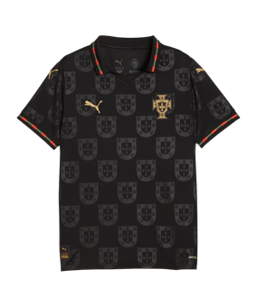 PUMA FPF Portugal FPF SE Replica Trikot Kids Schwarz F19 - schwarz