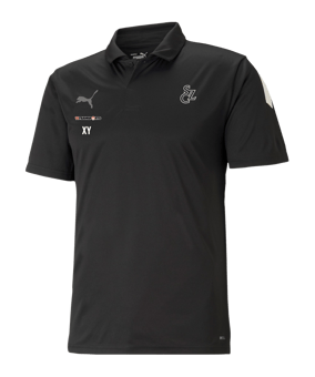 PUMA teamLIGA Sideline Polo Schwarz F03