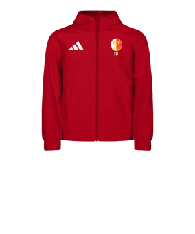 adidas Entrada 26 Jacke Kids Rot