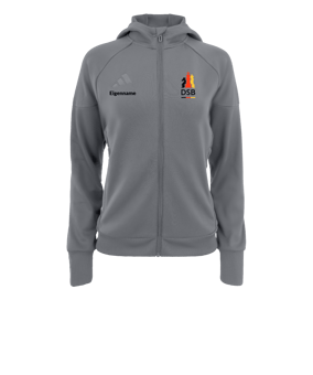 adidas Tiro 25 Travel Kapuzenjacke Damen Grau